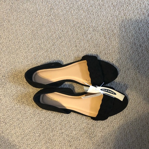 Old Navy Shoes - Faux-Suede Braided-Strap Flats for Women